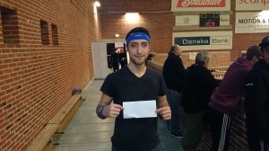 Nazu med 1. præmien i herre kl. 7